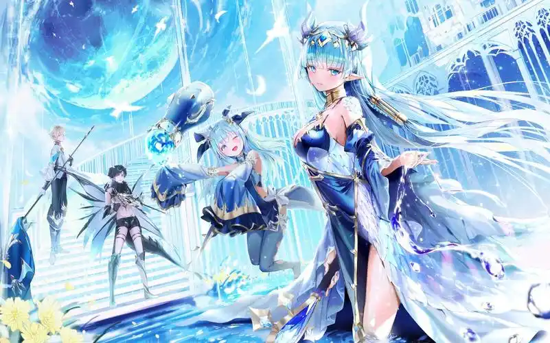 王之逆袭king_s raid全角色立绘,2p为素材自取