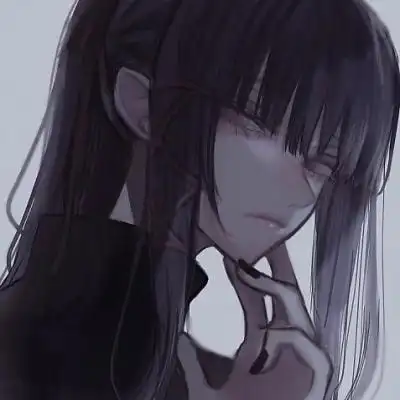 唐崎夜雨 丧系动漫女头 cr:早见青野