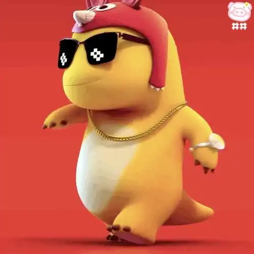 聊天表情包小奶龙变身