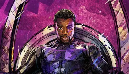 插画| 黑豹by-法国巴黎yann dalon