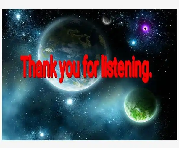 谢谢各位的聆听!