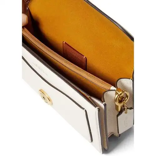 蔻驰coach女包polishedpebbleleathertabby单肩包26时尚百搭