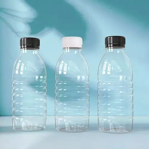 热销饮料瓶批发塑料_300ml食品级塑料瓶一次性透明凉茶pet矿泉水奶茶