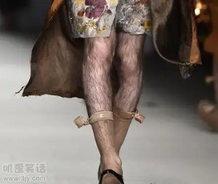 这腿毛好吓人