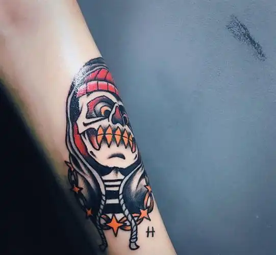 oldschool纹身图片_成品欧美纹身图案