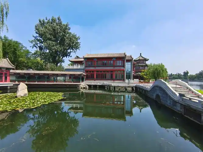 北京后海风景如画