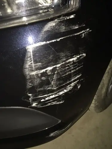 黑车子,被刮了,怎么办,大神看看吧