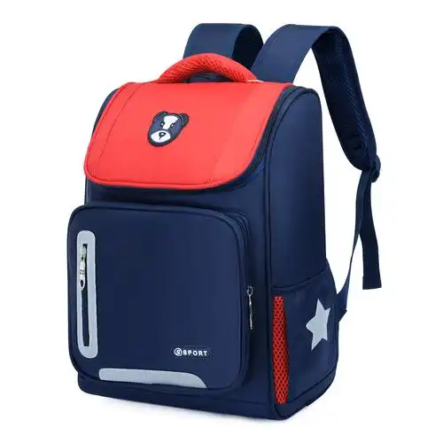 时尚优质舒适的大容量多色小学生儿童书包学校