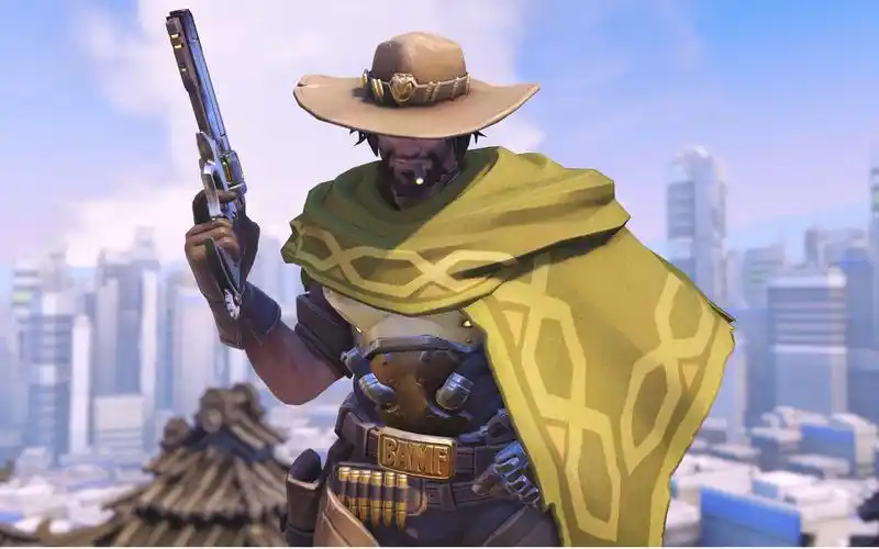 demon解说守望先锋新手教学讲解麦克雷实战解说