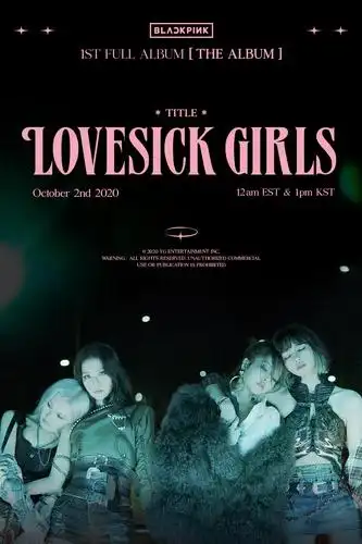 资料图片:blackpink首张正规专辑《the album》主打歌《lovesick