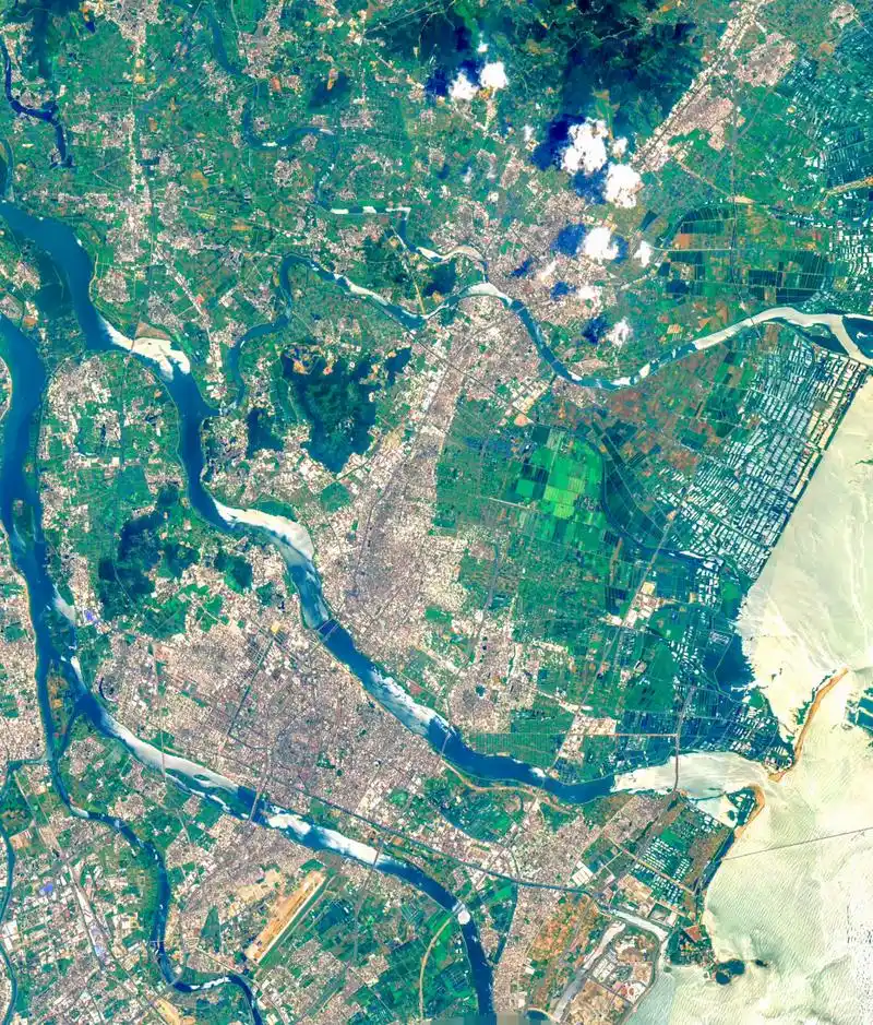 广东省汕头市最新卫星图(5.