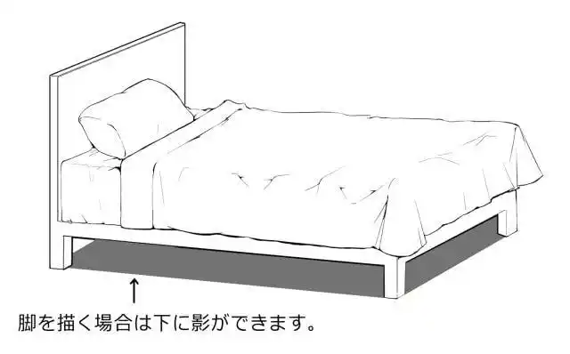 教你充满少女心的床画法教程!