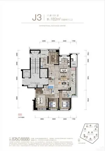 杭州壹号院这一次开盘的大户型户型图来了总有一款适合土豪的你