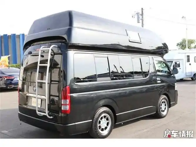 丰田海狮房车太少见车长不到5米住7口自动挡配四驱约合30多万