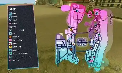 请问侠盗猎车罪恶都市的军事基地在哪里?找不到.