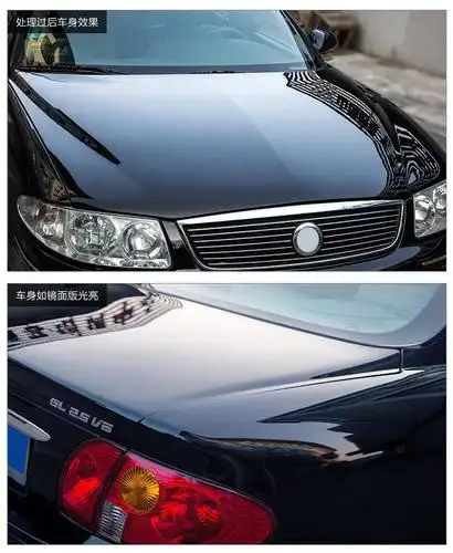 漆面封釉是利用震抛技术将釉剂反复深压进车漆纹理中,形成一种致密的