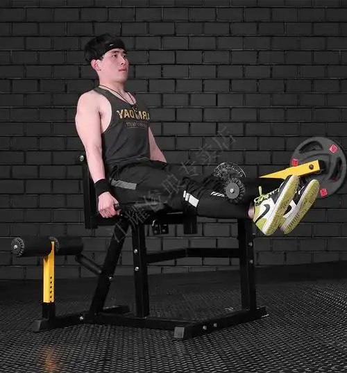 腿部肌肉锻炼器男士腿部肌肉器坐姿腿部屈伸下肢康复股二头肌锻练健身