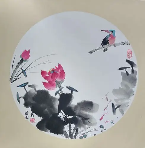 【花鸟水墨小品】齐广宏水墨花鸟部分作品选