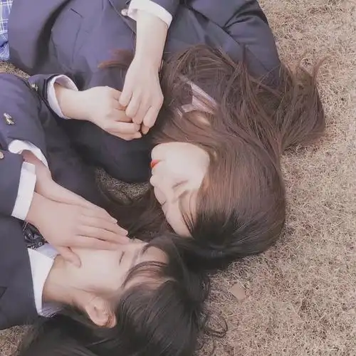 1 _ 【耳语】真人百合/闺蜜情头 闺蜜 姐妹 百合 les 头像情头[图片