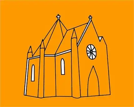 教堂简笔画