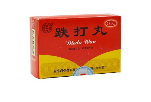 同仁堂 跌打丸 3g*6丸 大蜜丸 跌打损伤消肿止痛