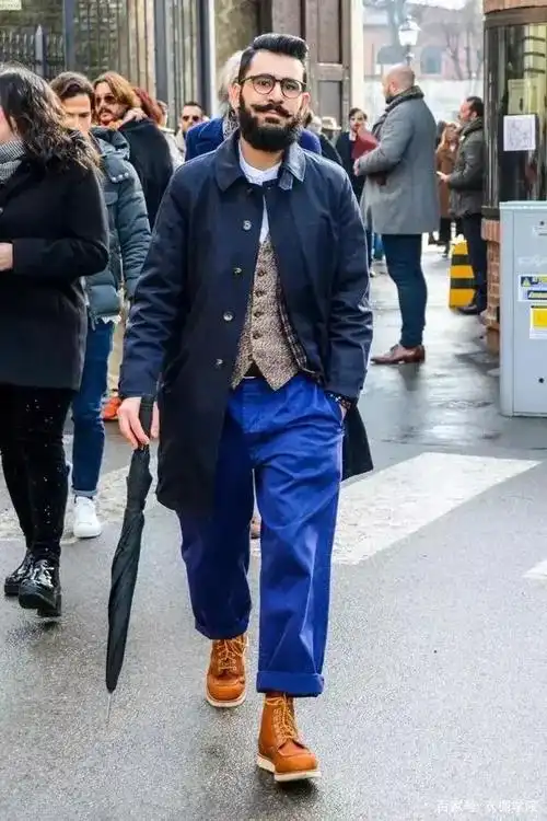 男士搭配:阔腿裤怎么穿好看?