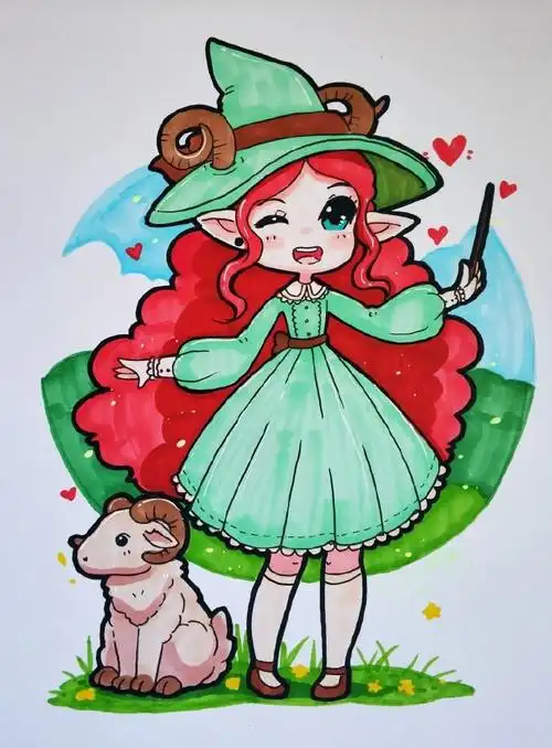 超可爱的q版动漫人物,适合临摹收藏的动漫人物素材