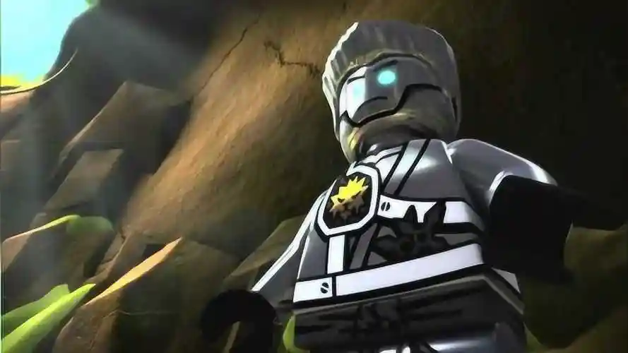 乐高幻影忍者赞说自己根本不是白色忍者说他是钛合金忍者