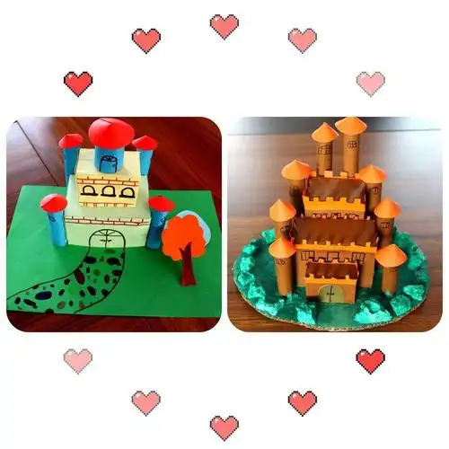 "小小图形 无限创意" ——市直四小五年级举办"立体图形手工制作展评"