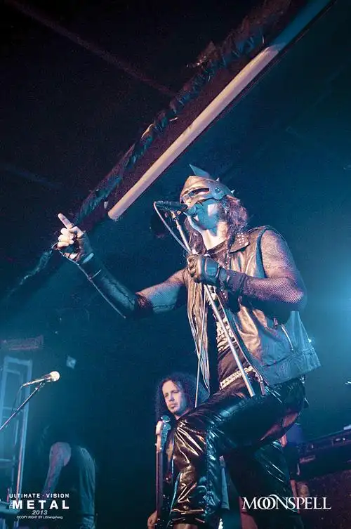 葡萄牙国宝级重金属乐队moonspell2013年北京专场演出