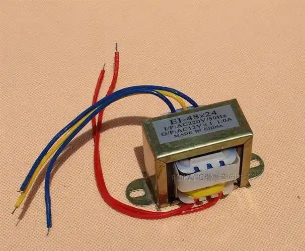 220v转双12v 1a输出ac交流电源变压器ei48*24电脑音响音箱配件10w