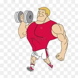 健身教练肌肉男