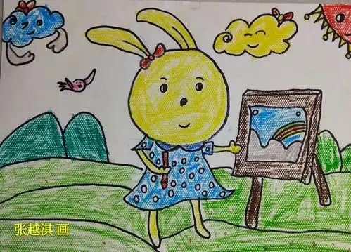 2019下半年"春芽杯"全国青少年儿童书画大赛部分孩子的作品请欣赏