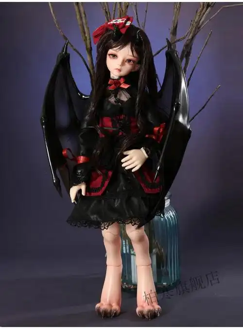 4分bjd娃娃手办yaye芽野幽冥仙主精致sd玩偶现货纯手工关节可活动