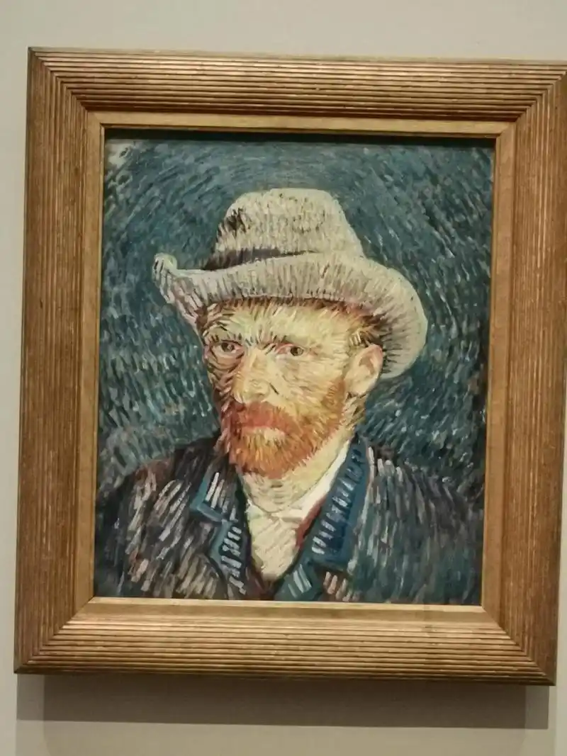 梵高自画作品 - 抖音