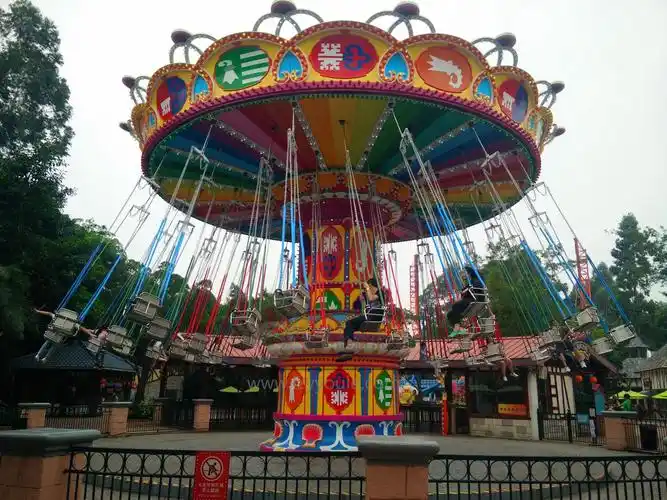 厂家**户外游乐设备 摇头飞椅 公园大型游乐设施32座摇头飞椅