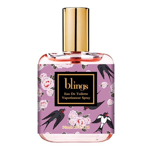 blings网红香水艺术插画香水学生清新尼罗河花园反转巴黎节日礼物送