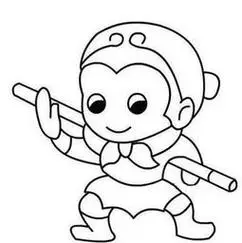 孙悟空头像简笔画孙悟空头像简笔画霸气