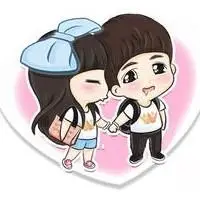 甜蜜蜜的情侣q版卡通的,我要爱你一辈子-可爱头像