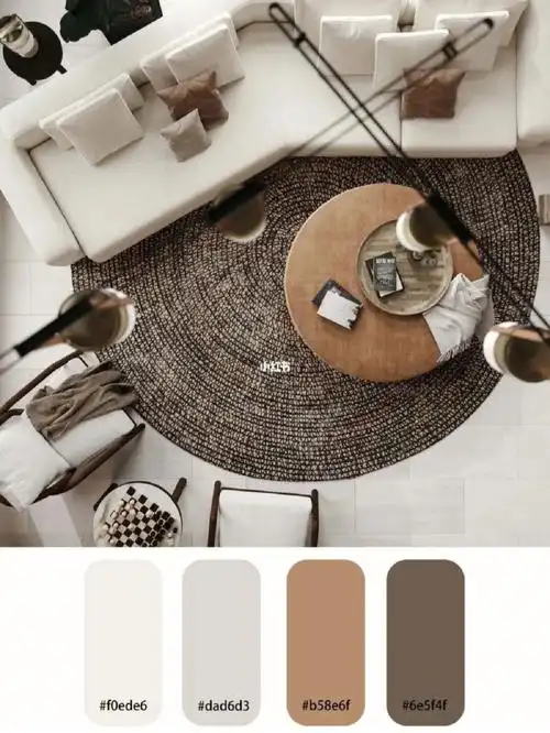 家居色彩现代极简久看不腻的配色