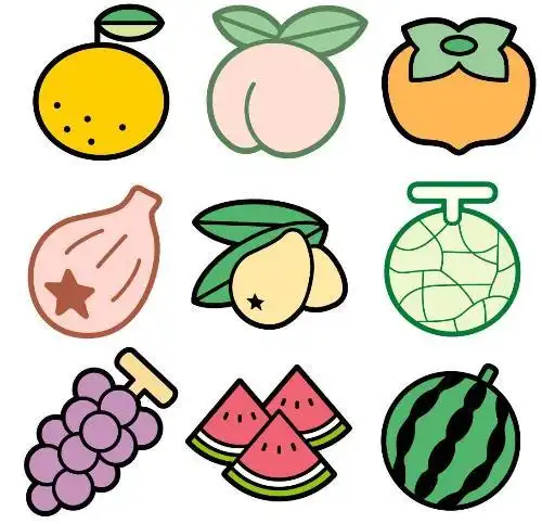 简单可爱的卡通图案