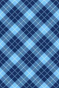简约英伦风蓝色方格海报背景素材