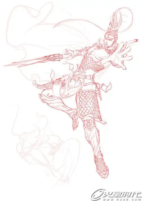 封神榜大赛二等奖作品二郎神