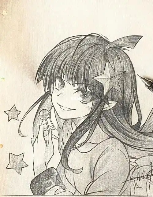 挑战画动漫人物100张