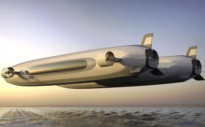 lazzarinidesign的巨型氦气飞艇也在水上滑行未来的交通超乎想象