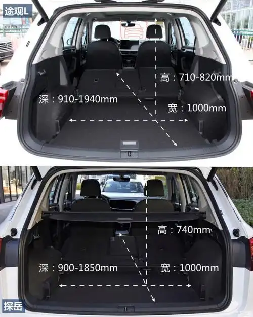 同胞之争上汽大众途观l对比大众探岳