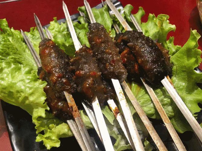 海参也能烤着吃?