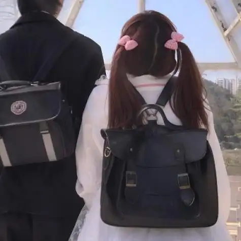 校园情侣头像,校服两张双人非常稀有的