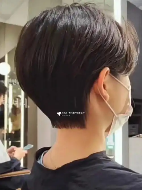今日短发～73～立马变饱满的后脑勺@|可甜可盐~韩式超