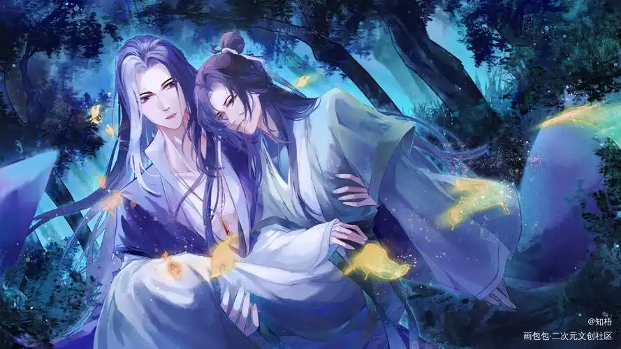 千秋_千秋晏沈晏沈沈峤沈峤晏无师晏无师厚涂同人绘画作品